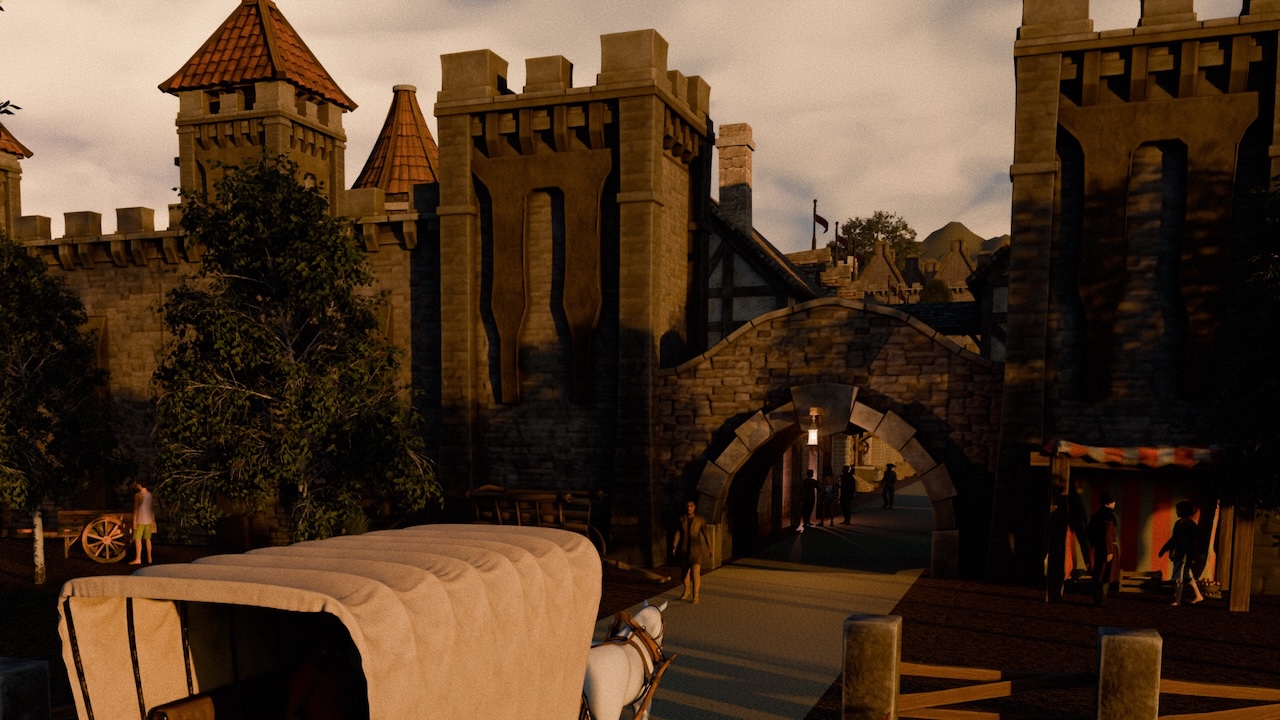 Staoslam City north gate