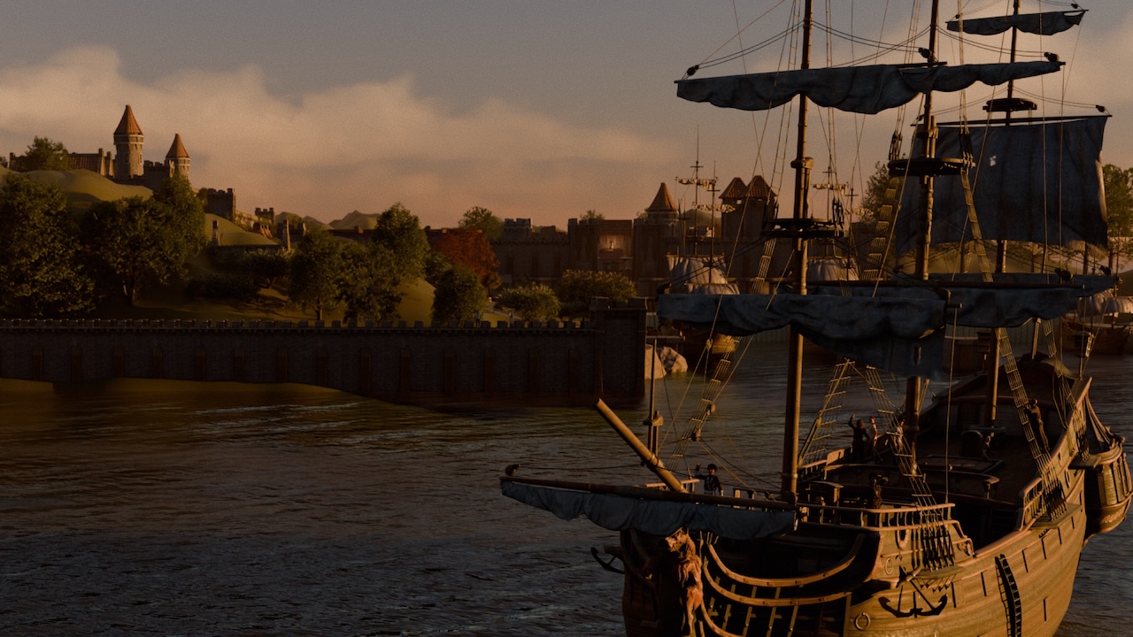 Staoslam City harbor